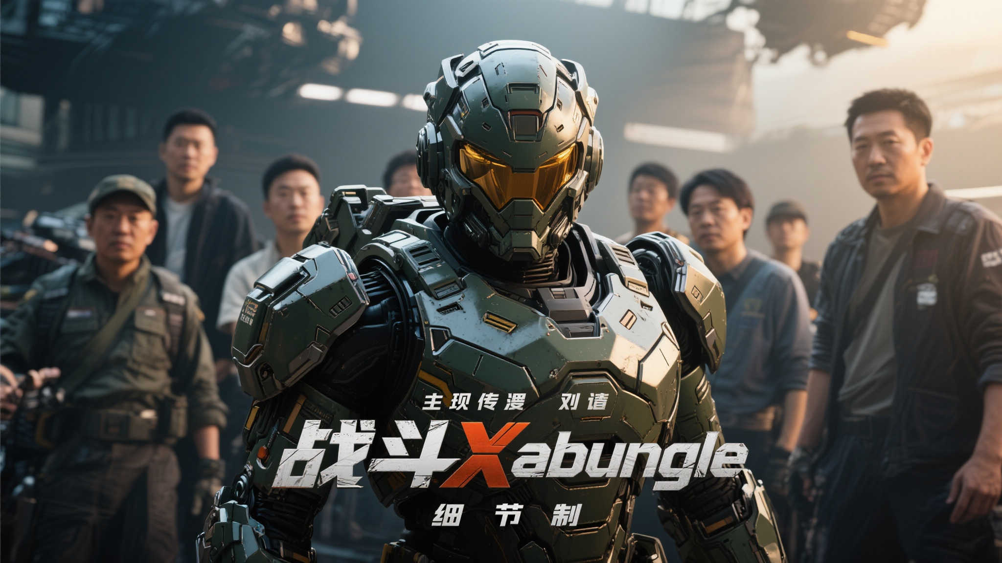 电视动画《战斗装甲Xabungle》全新改编实验短片震撼亮相！