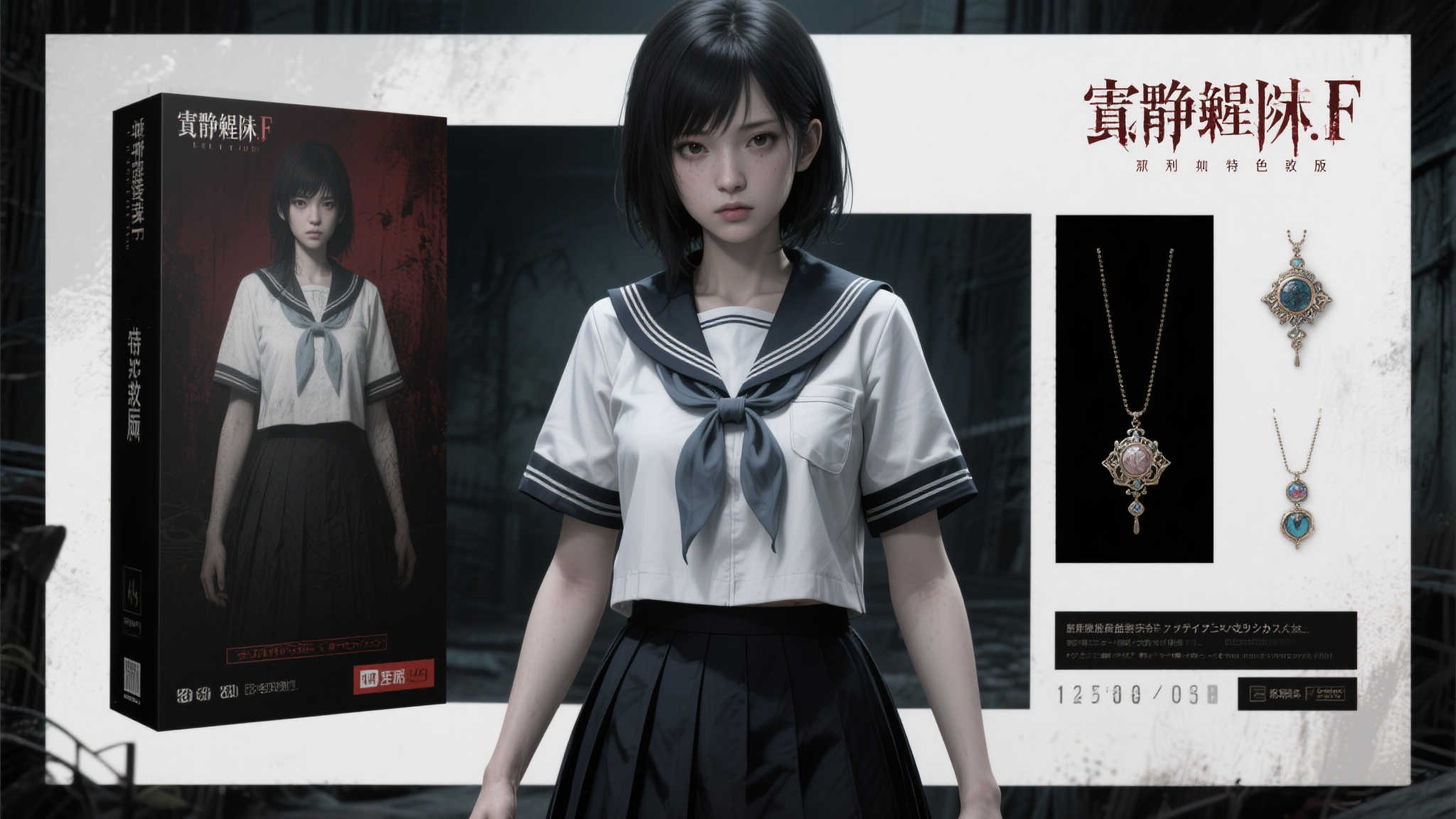 《寂静岭F》预购奖励曝光：女主白色水手服惊艳登场