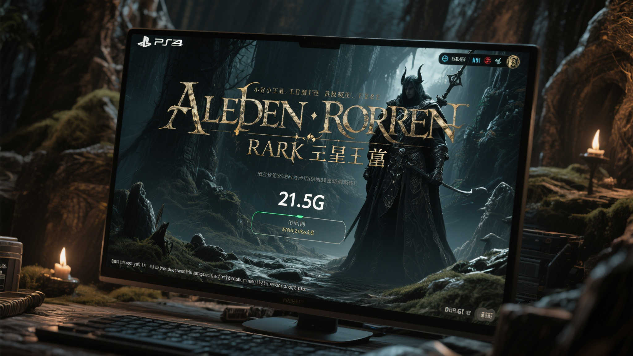 艾尔登法环：黑夜君临》存储空间揭秘：仅需不到22GB